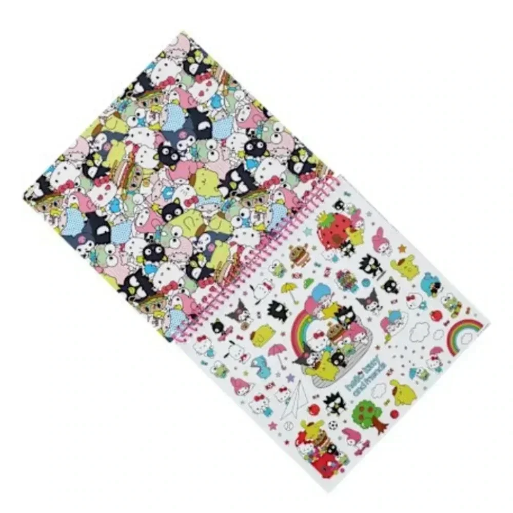 Sanrio Hello Kitty and friends sketchbook coloring book with stickers kids gift